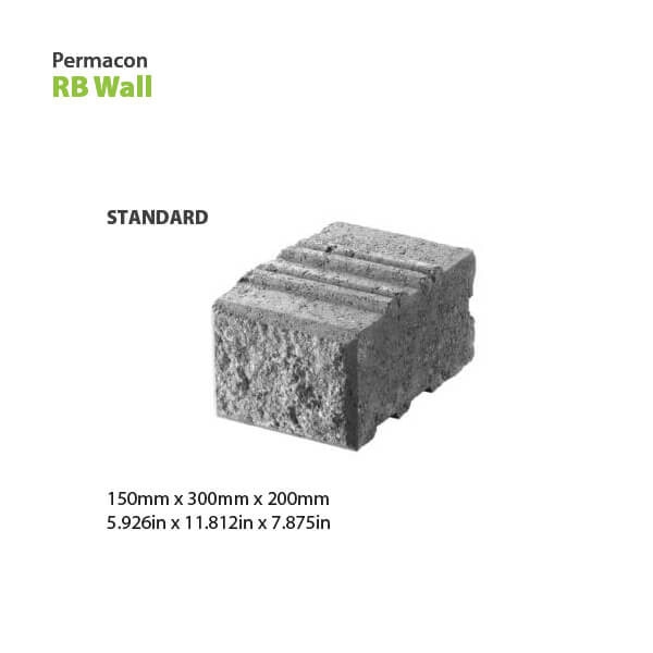 Permacon RB Wall Standard Unit